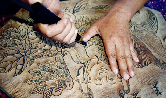 Printing Good Fortune: The Colorful Art of the New Year Block Print