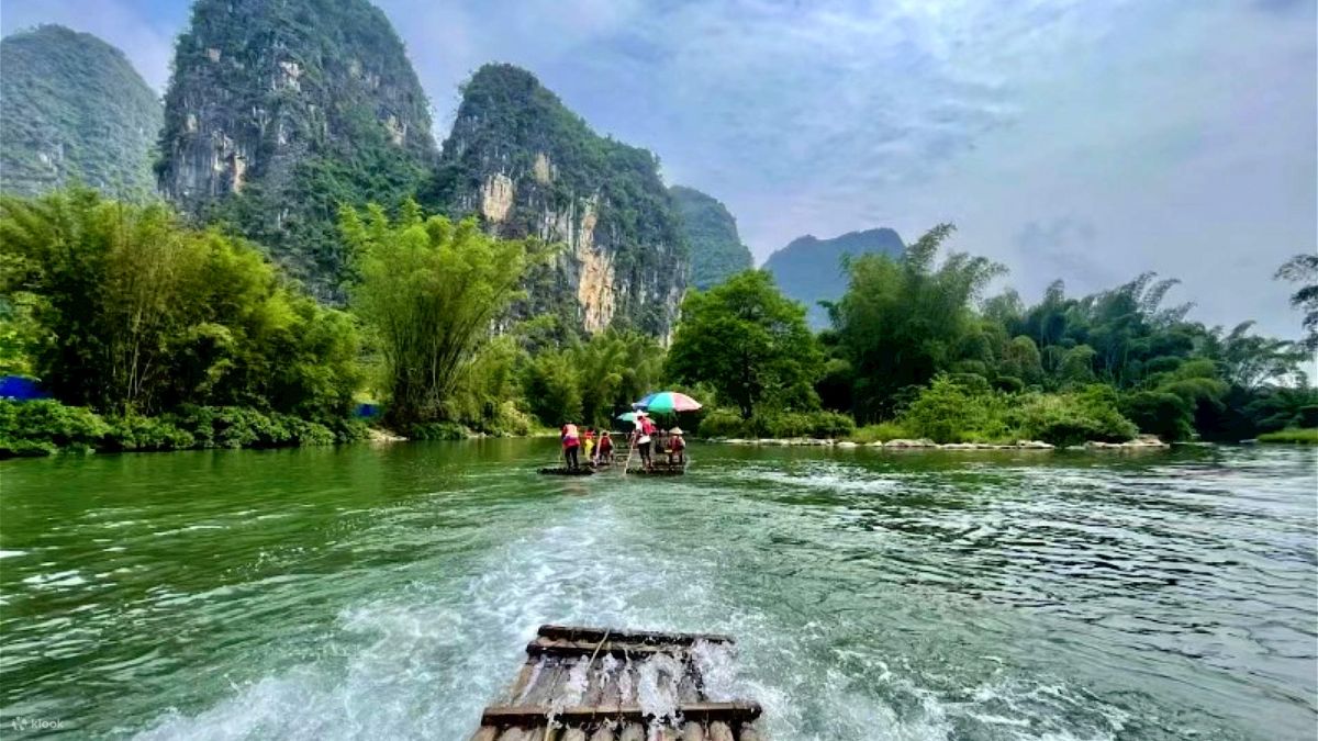 Drifting Through an Ancient Painting on the Li River
